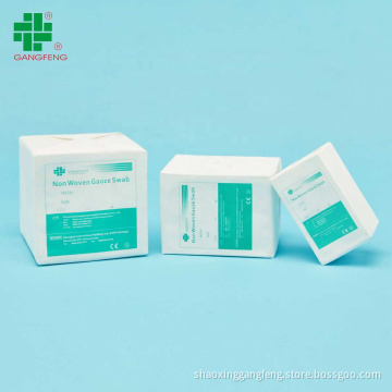 Cotton 10x10 x-ray detectable sterile medical gauze swabs